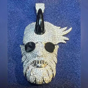 Horned Face Pendant